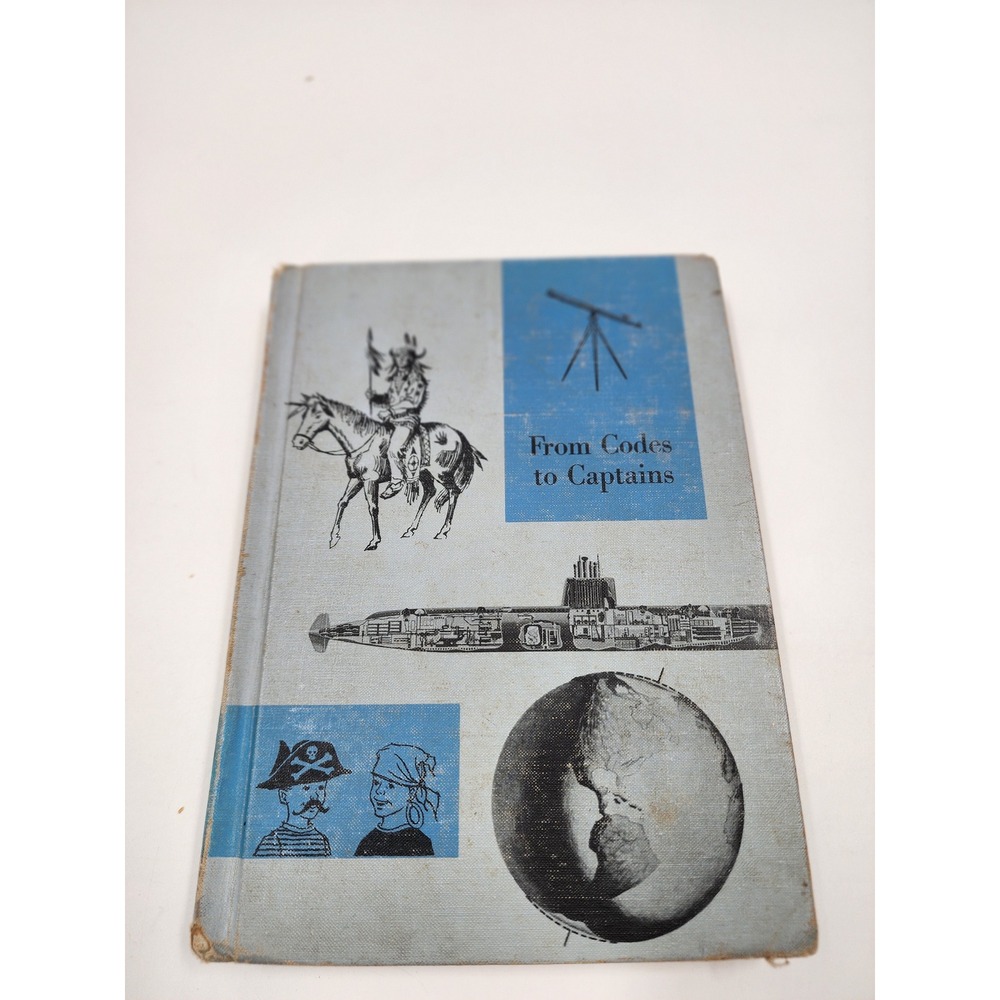 Vintage 1960 From Codes to Captains Alice and Jerry Reading Program Hardcover